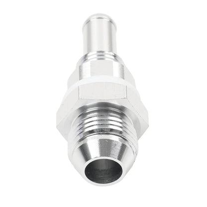 8AN Male Flare Bulkhead to 3/8" Hose Barb Fuel Tank Fitting for Universal (N/A)