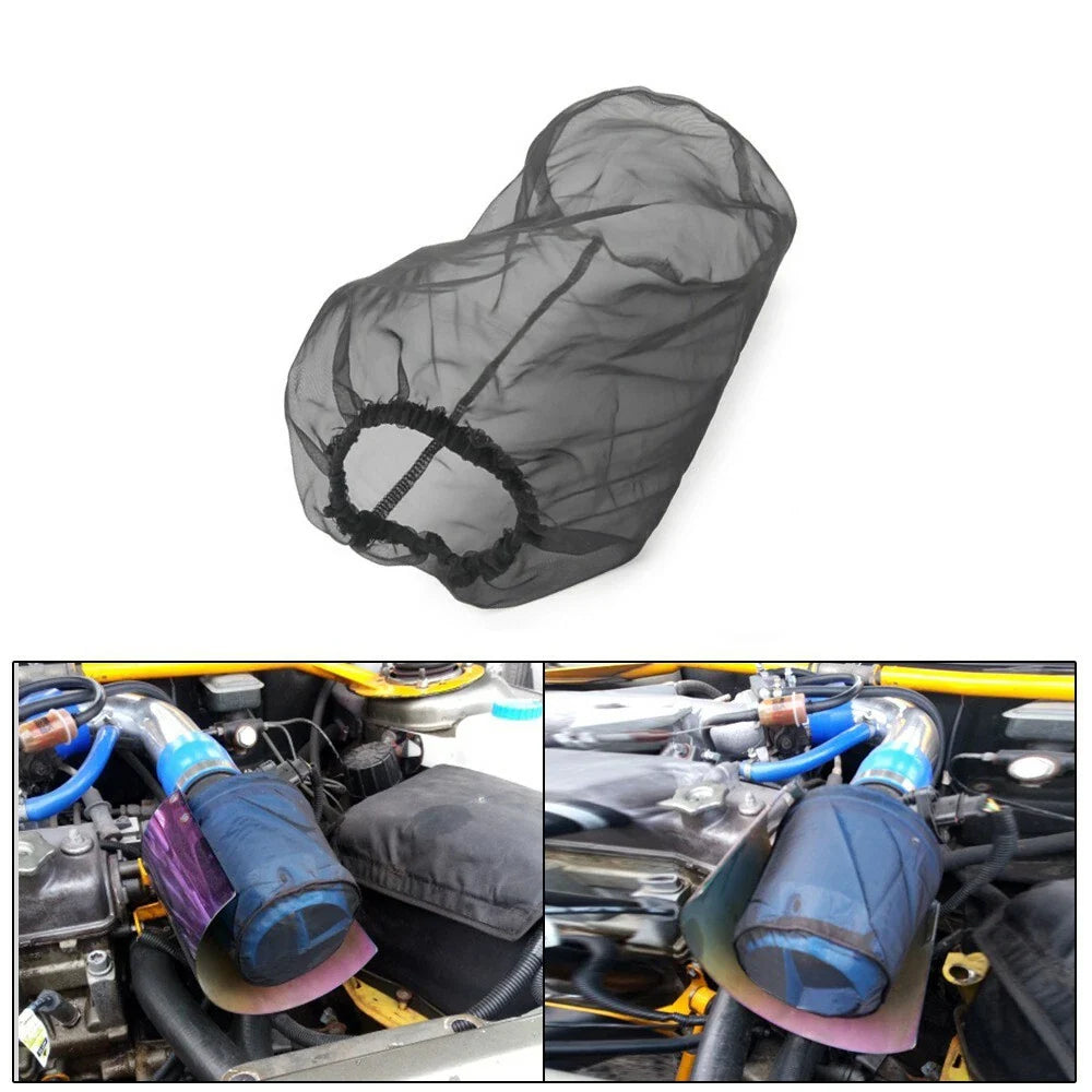 Engine Cold Air Intake PreFilter Conical Cover Water Guard Mesh