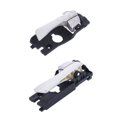 Set of 2 Inner Door Handles for Hyundai Accent RB (2011–2019) Silver