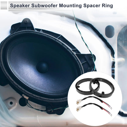 Set of 2 Speaker Spacer Rings for Mitsubishi 6.5" Tweeter