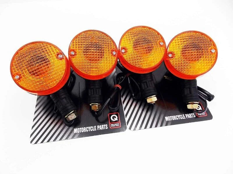 4 x Turn Signal Indicator Blinker Assembly for Suzuki DR400 (1980)