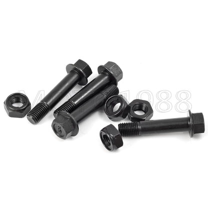 Set of 4 Front Shock Bolts & Lock Nuts for Yamaha Raptor 700 (2006–2020)