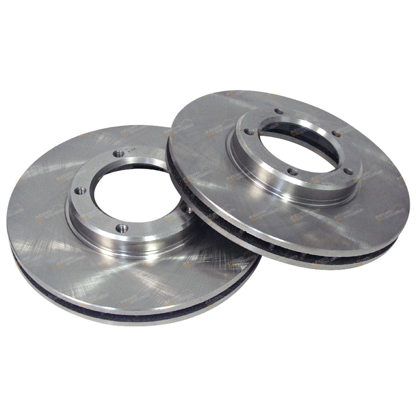 2x Front Disc Brake Rotors for Toyota Hilux (1985–1987)