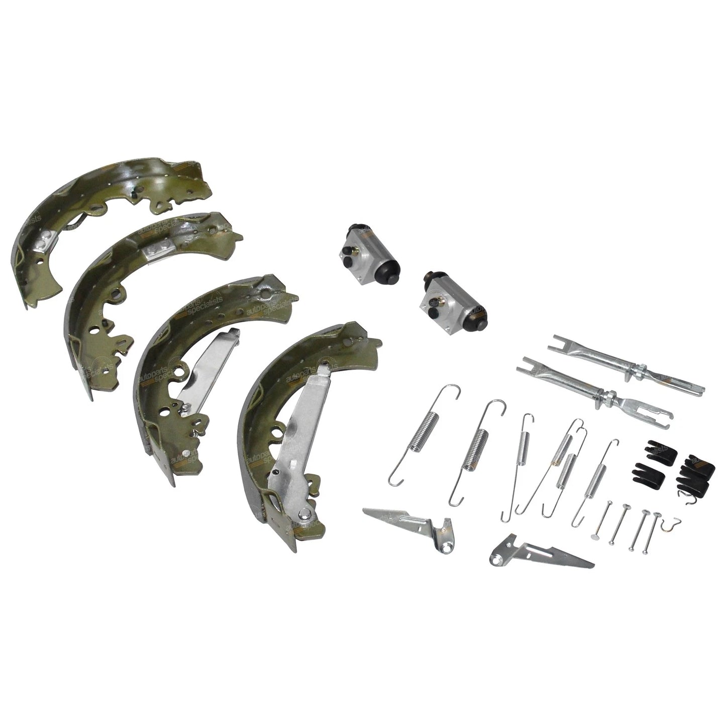 Rear Brake Shoes and Wheel Cylinder Adjuster Kit for Hilux (2005–2016)