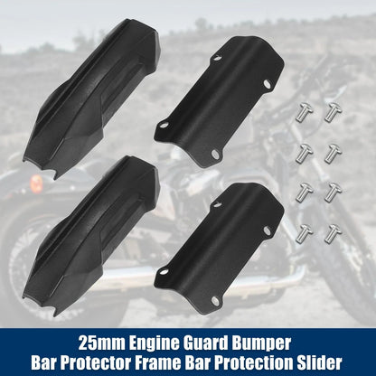 4 x Motorcycle Guard Crash Bar Bumper Block for BMW R1250GS Adventure F800GS