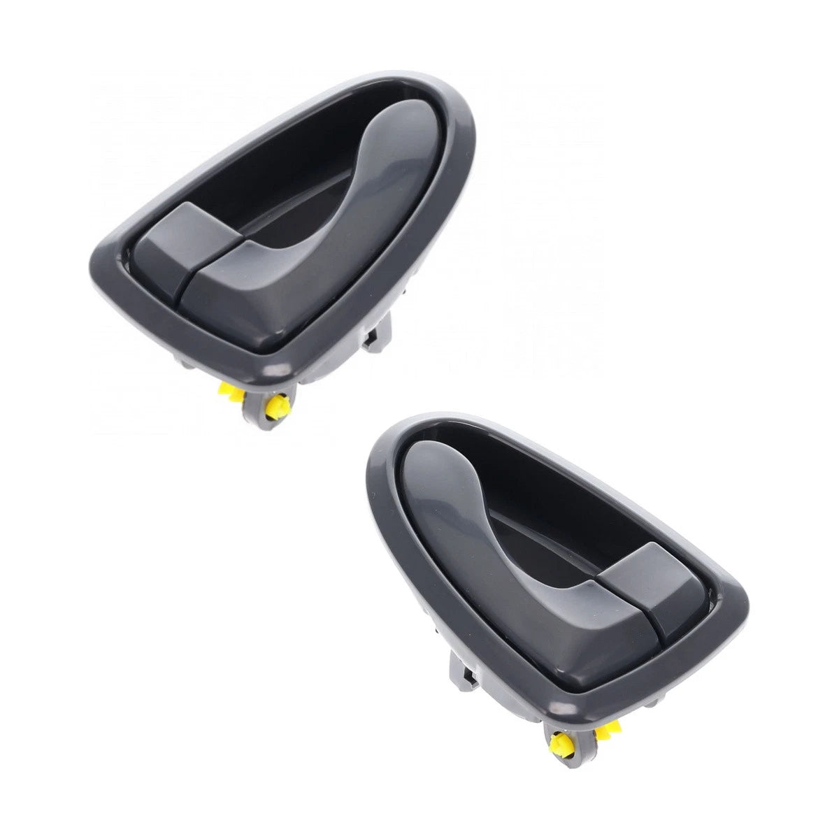 Set of 2 Inner Door Handles for Hyundai Accent (2000–2006) Grey