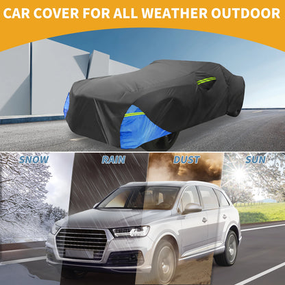 Waterproof Car Cover with Door Zipper for Chevrolet Camaro