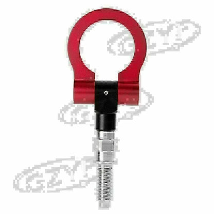Universal Racing Tow Hook for BMW - Red Aluminum