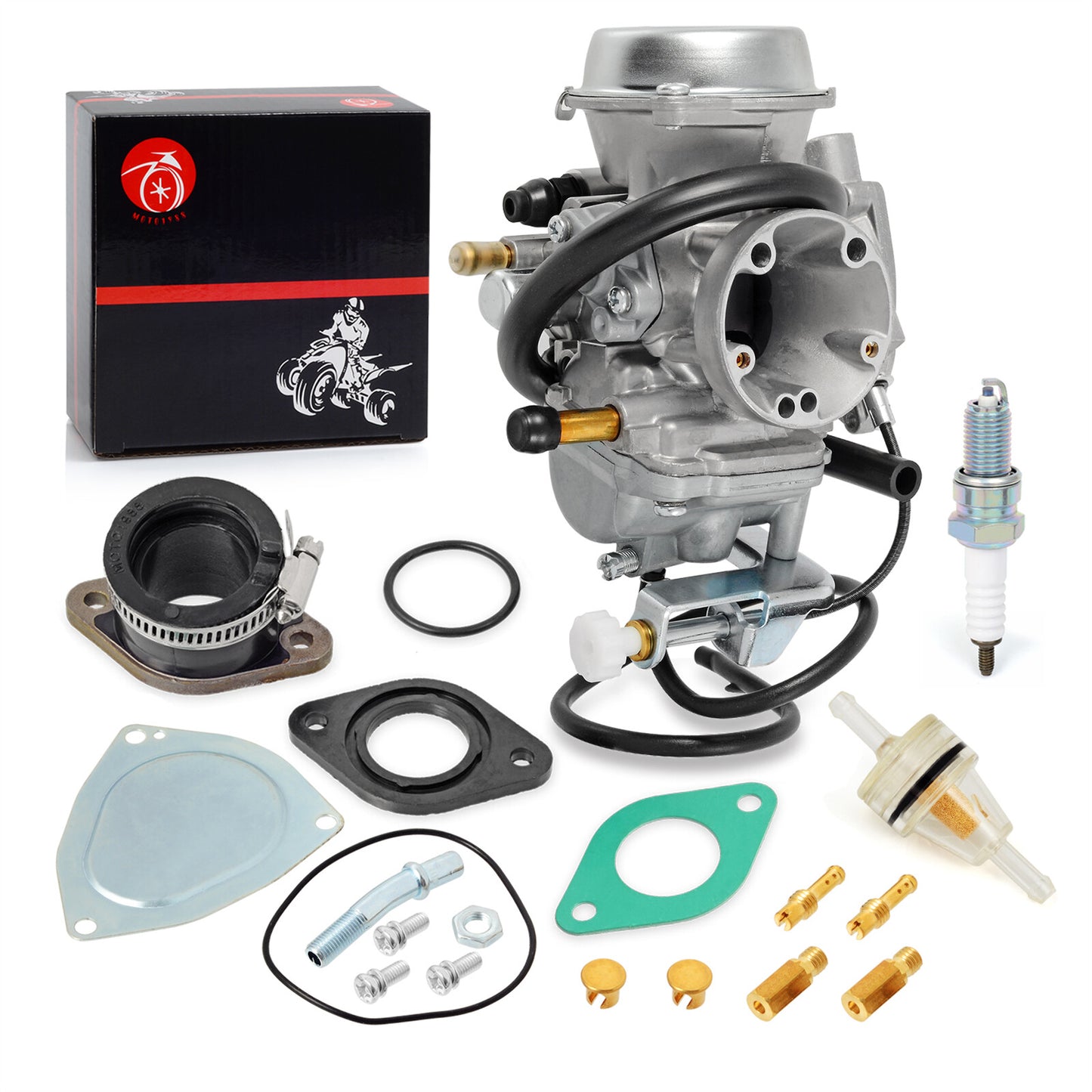 Carburetor with Intake Pipe for Suzuki Quadsport Z250 (2004–2009)