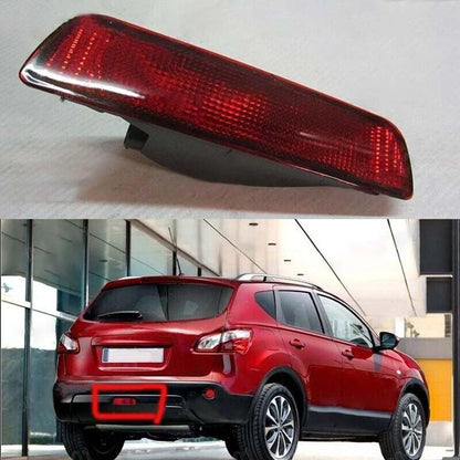 Red Lens Tail Lamp Rear Bumper Fog Light for Nissan Qashqai