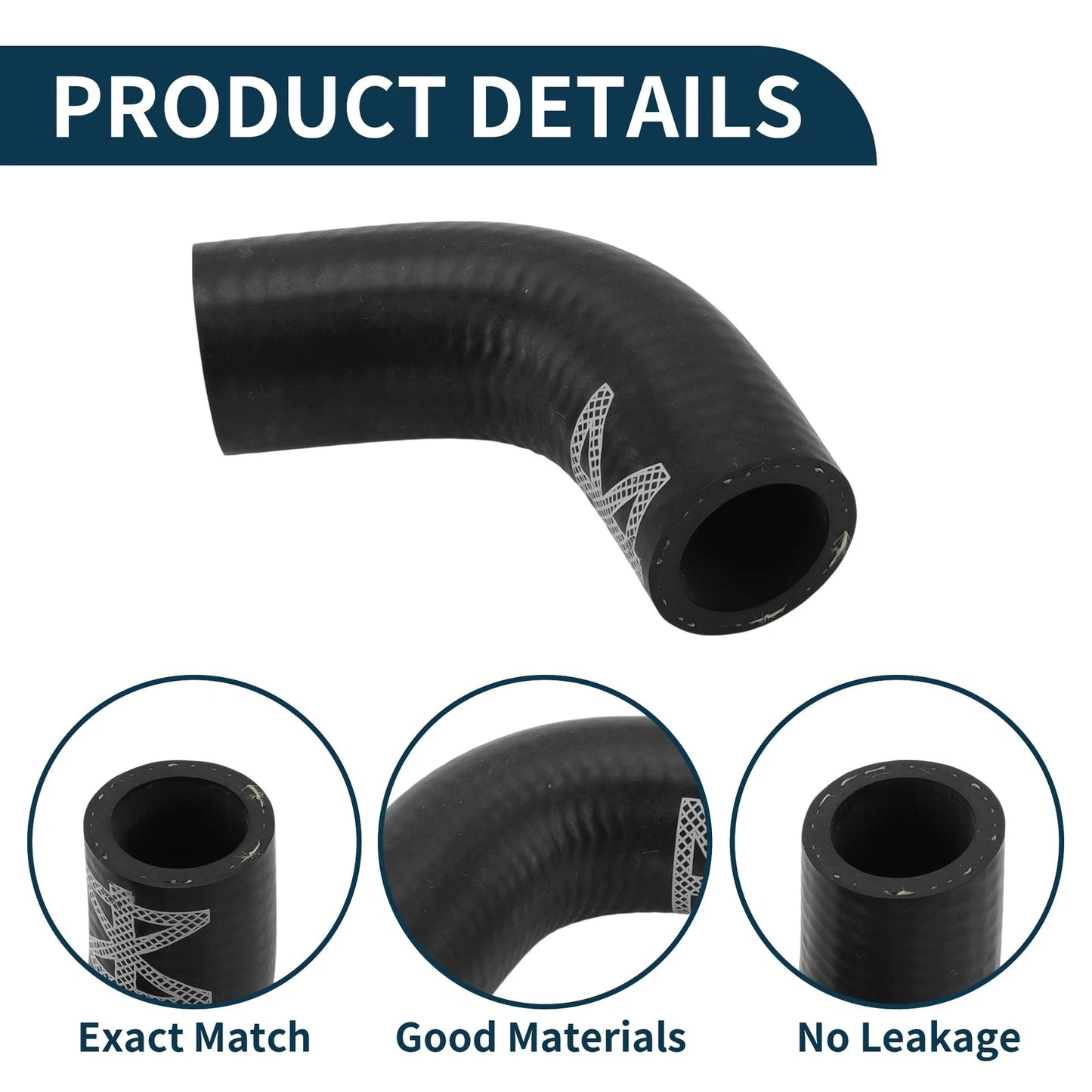 Radiator Hose for Porsche Cayenne (2013) No. 95810662501 Rubber