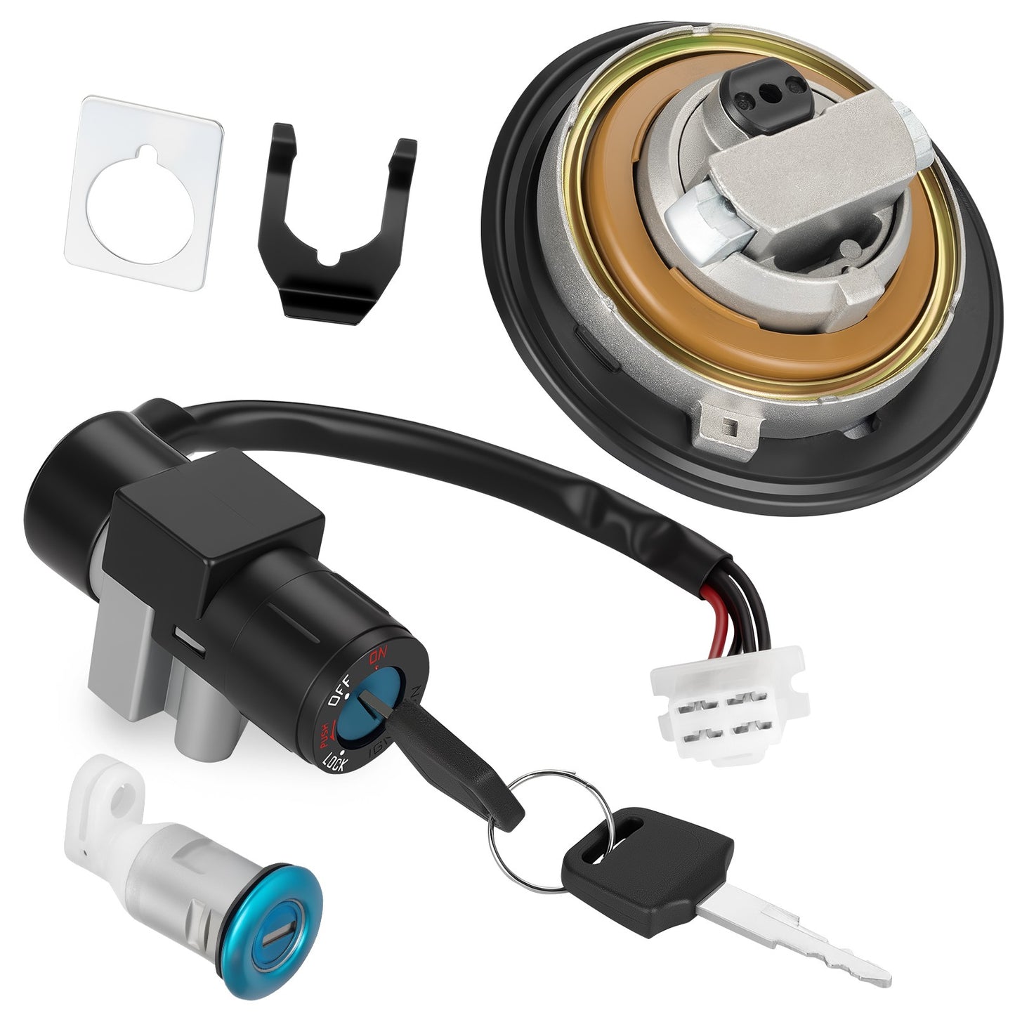 Ignition Switch and Key Lock Set for Honda Grom 125 (2014–2015)