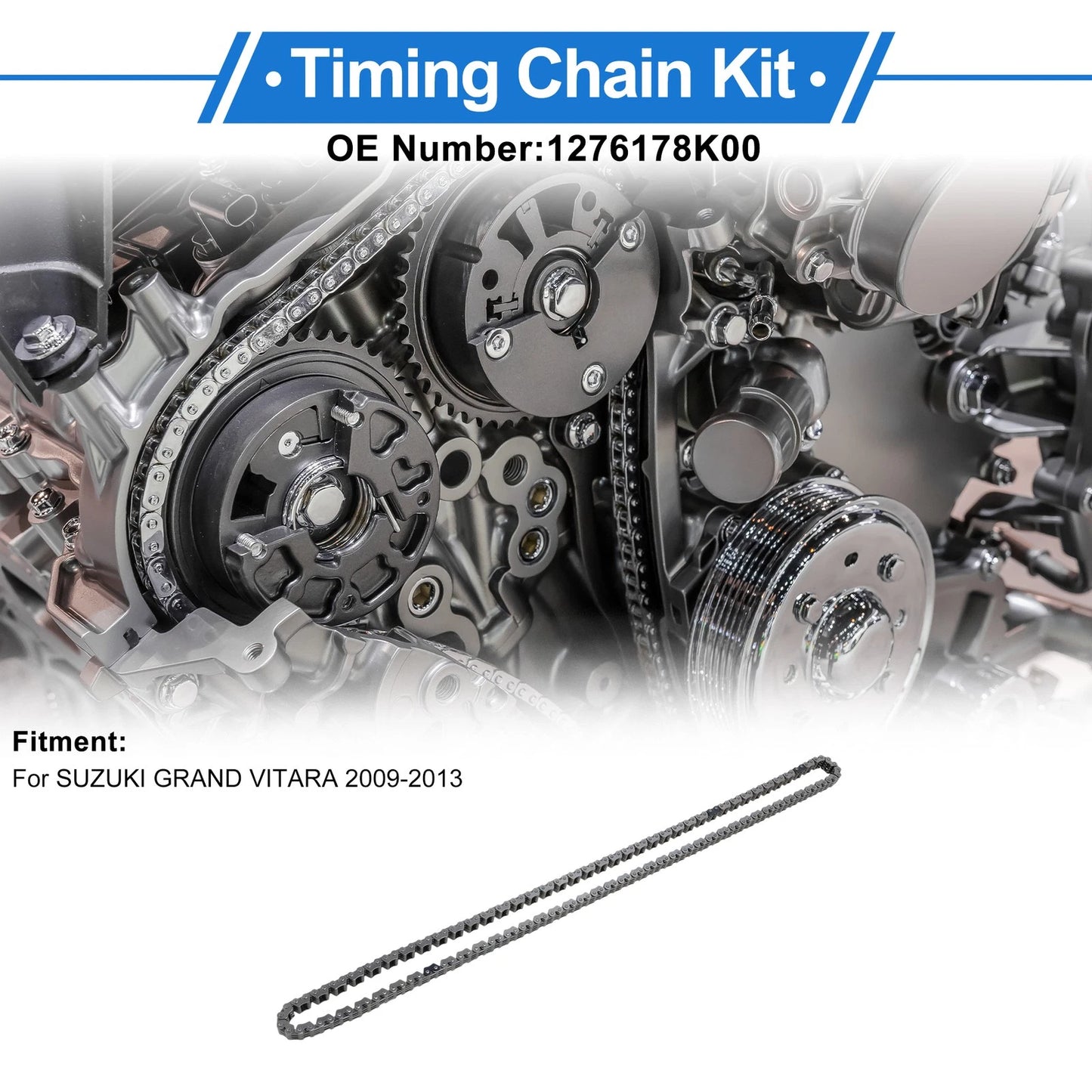 Timing Chain Kit for Suzuki Grand Vitara (2009–2013) No. 1276178K00