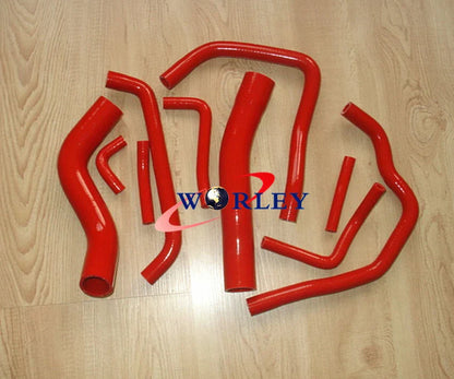 Silicone Radiator Hose for Toyota Land Cruiser HDJ80/HDJ81 1HD 4.2L Turbo (1990-1997)