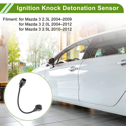 Ignition Knock Detonation Sensor No.LF0118921 for Mazda 3 2.3L (2004–2009)