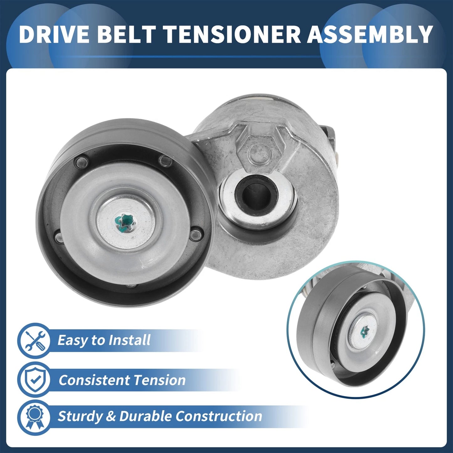 Belt Tensioner for Renault Master (1998–2005) No. 117506567R/7700110947