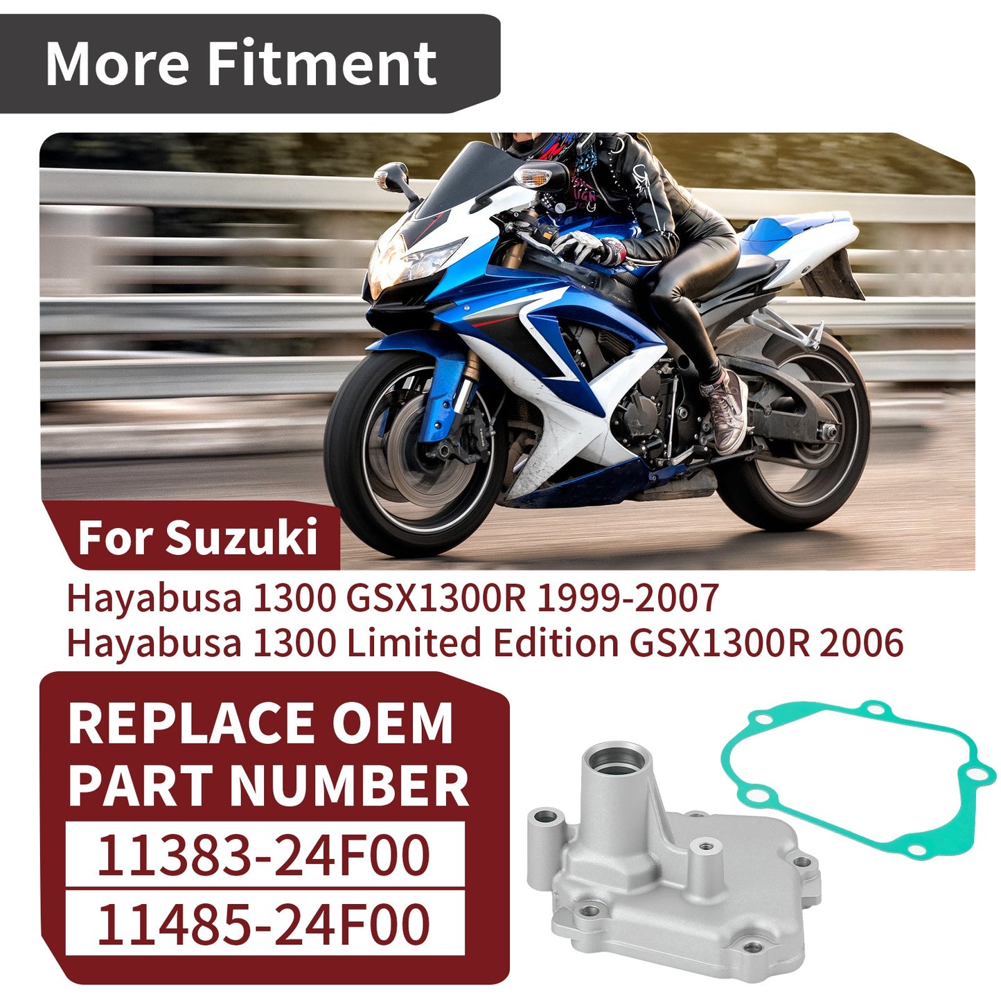 Gear Shifter Cover for Suzuki Hayabusa GSX1300R (1999–2007)