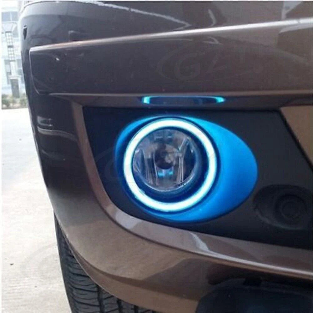 12V-24V 90mm LED Halo Lamp Angel Eyes Fog Light for Car