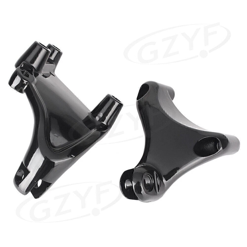 Set of 4 Front Axle Cap Nut Covers for Harley Touring/Dyna (2000–2007)