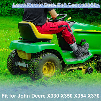 Lawn Mower Deck Belt for John Deere X330 X350 X354 X370 (No.M174994)
