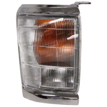 Set of 2 Chrome Trim Corner Indicator Lights for Toyota Hilux (1997–2001)
