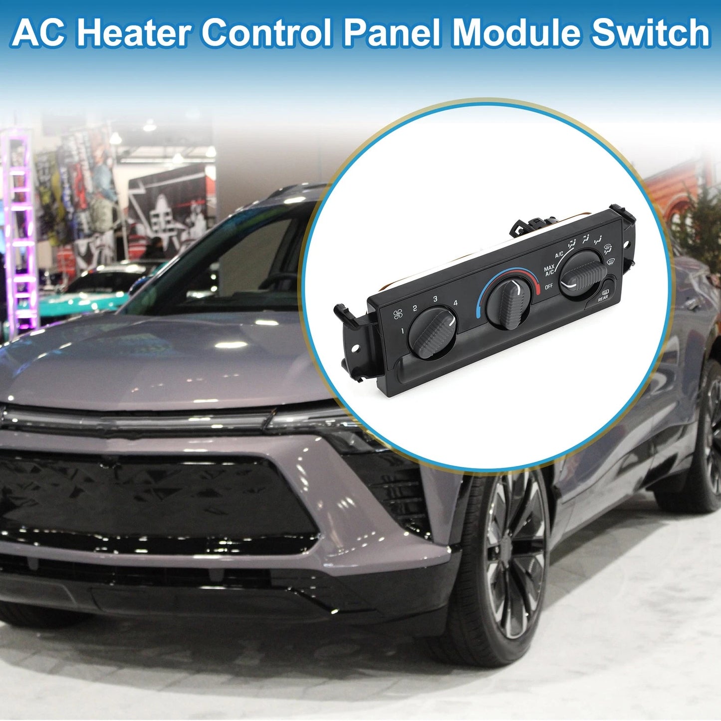 HVAC A/C Heater Climate Control Panel for Chevrolet Blazer GMC (1998–2005)