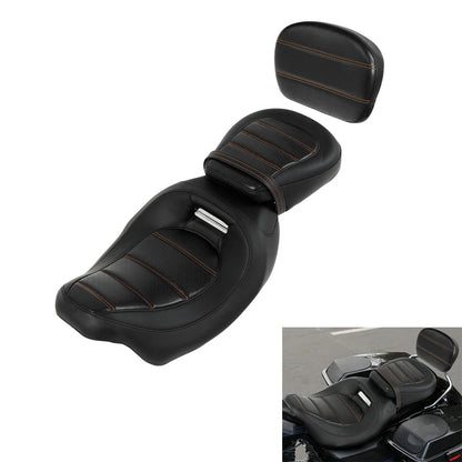 Seat & Backrest Pad for Harley CVO Street Glide (2009-2023)