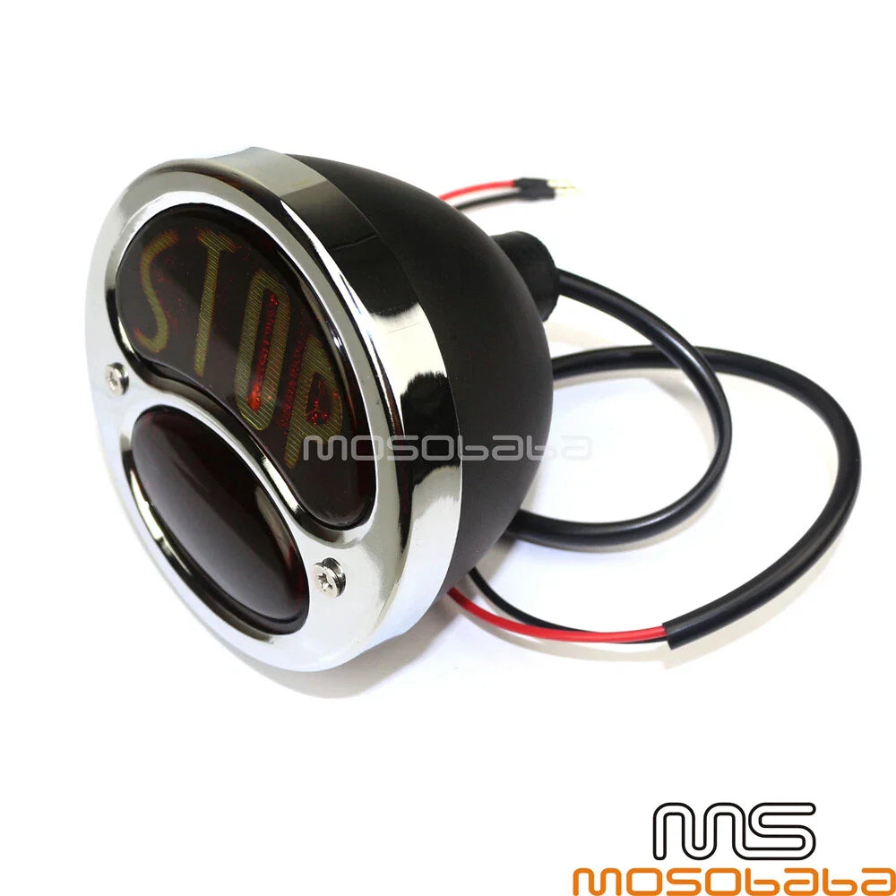 12V Rear Brake Stop Light Taillight for Harley Cruiser