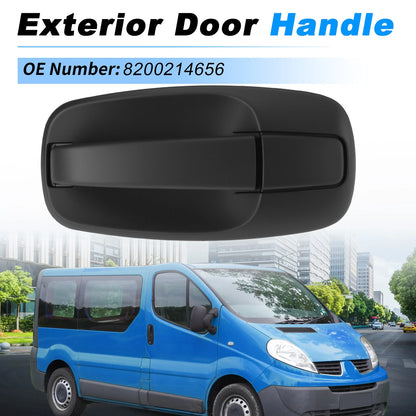Exterior Door Handle No. 8200214656 for Renault Trafic II (2001–2016) Black