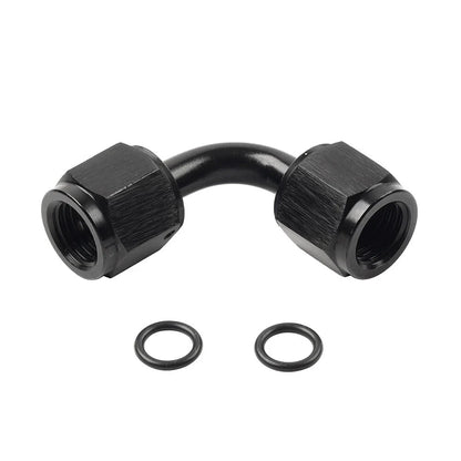 4AN Female to Female 90�� Swivel Coupler Fitting Adapter Connector