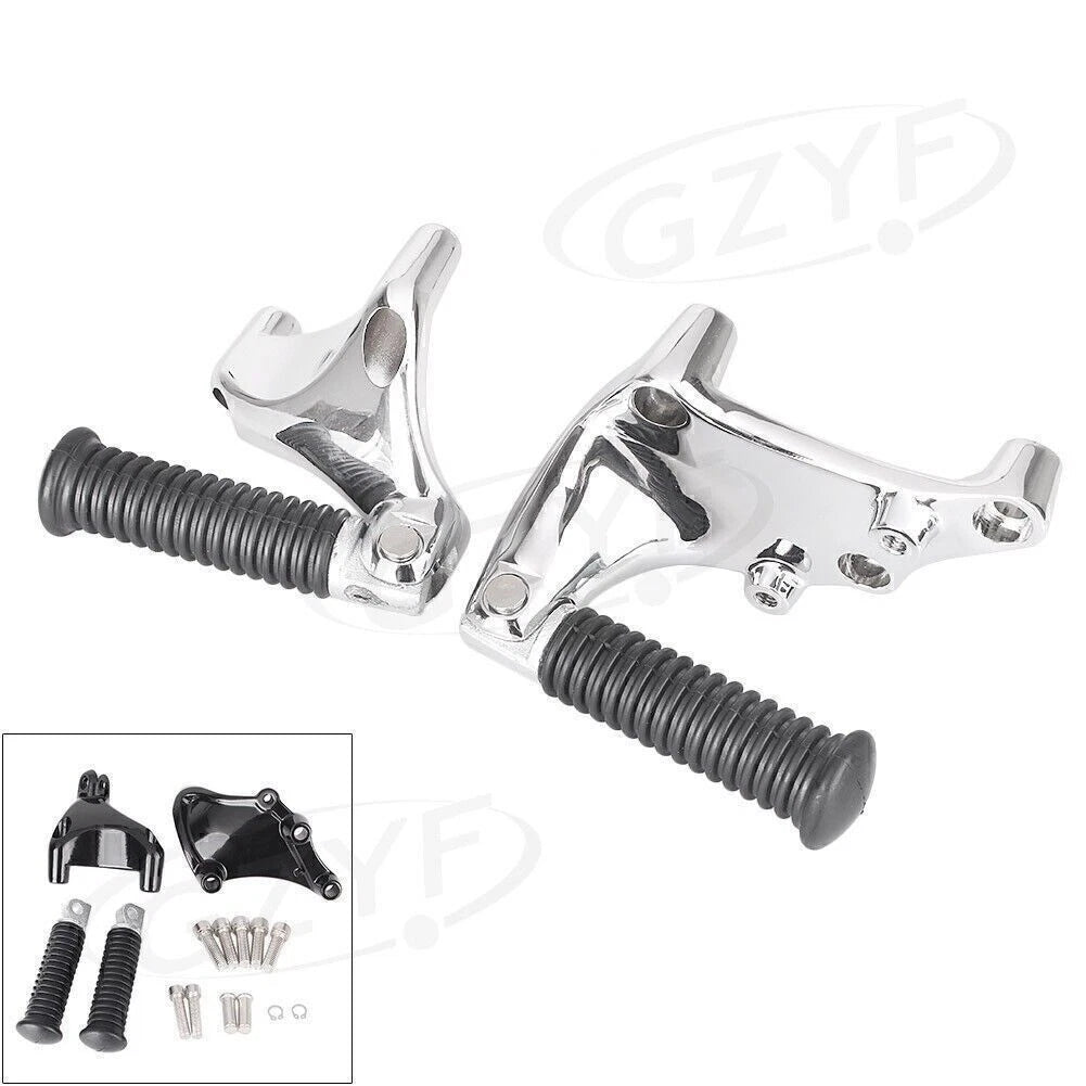 Set of 4 Front Axle Cap Nut Covers for Harley Touring/Dyna (2000–2007)