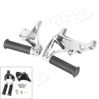 Set of 4 Front Axle Cap Nut Covers for Harley Touring/Dyna (2000–2007)