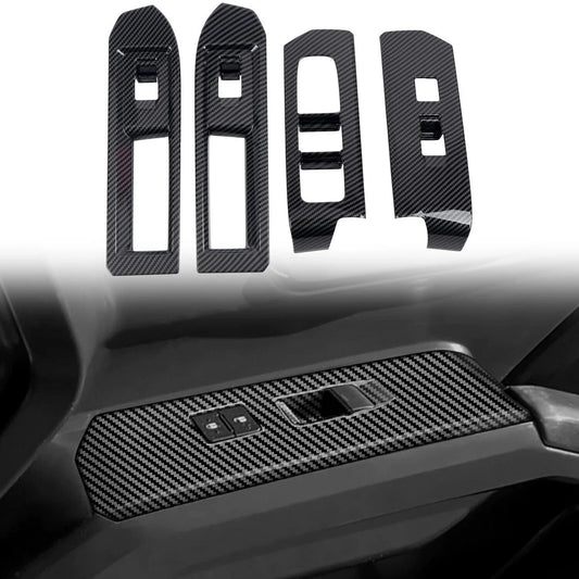 15x Carbon Patten Interior Accessories Cover Trim for Toyota Tacoma (2024–2025)