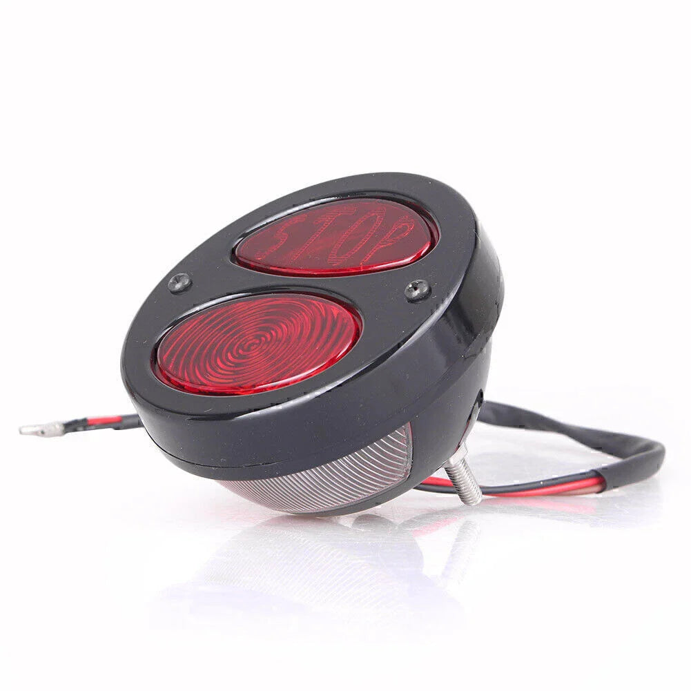 Chrome Black LED Brake Stop Taillight for Ford Model A (1928-1931)