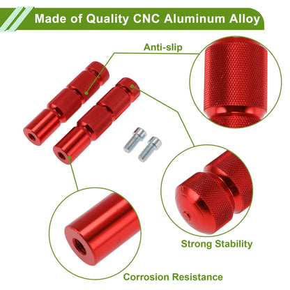 Foot Pegs for Honda Grom MSX125 (2013–2020) Aluminum Alloy Red