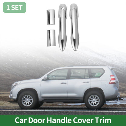 Car Door Handle Cover Trim for Toyota HiAce  - Silver Tone