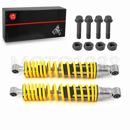 Front Shocks Absorber for Yamaha Banshee 350 Yellow Spring & Bolt (1987–2006)