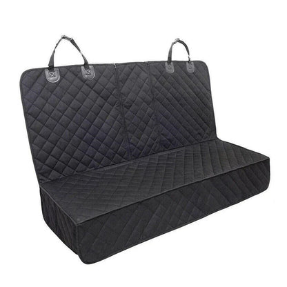 Universal Waterproof Black Pet Car Seat Cover for Dog Cat Rear Bench Mat