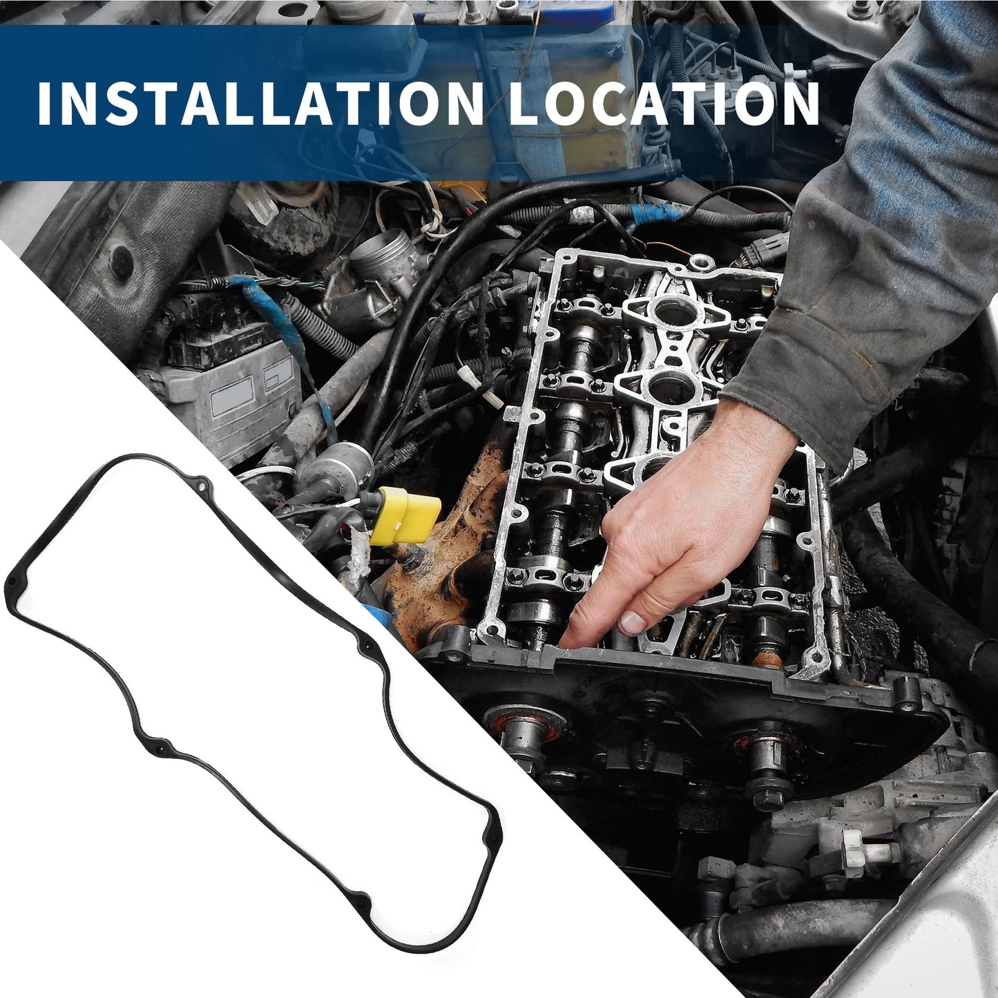 Valve Cover Gasket MD188435 for Mitsubishi Lancer (2005–2007)