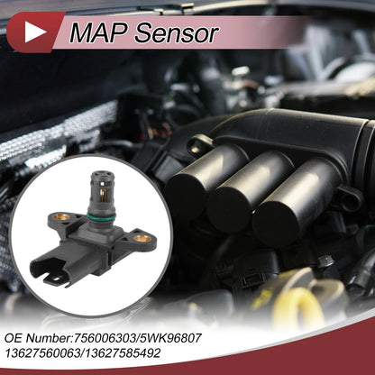 MAP Sensor No.756006303 for BMW 135i E82 3.0 (2005–2011)