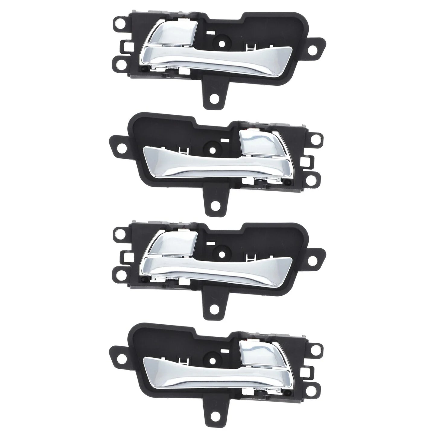 4x Front Rear Inner Door Handle Chrome for Hyundai Sonata i45 (2010–2014)