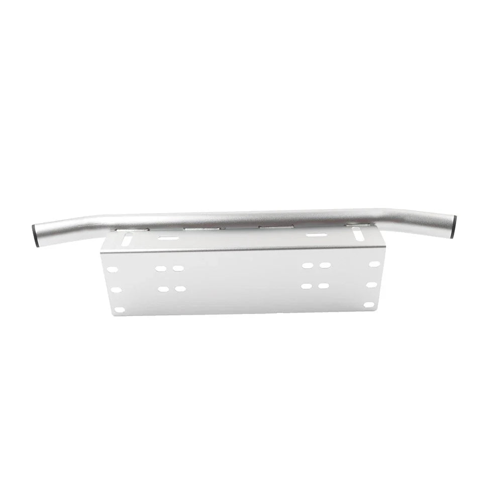 Bull Bar Front Bumper License Plate Mount Bracket for Off-Road Light Bar