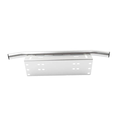 Bull Bar Front Bumper License Plate Mount Bracket for Off-Road Light Bar