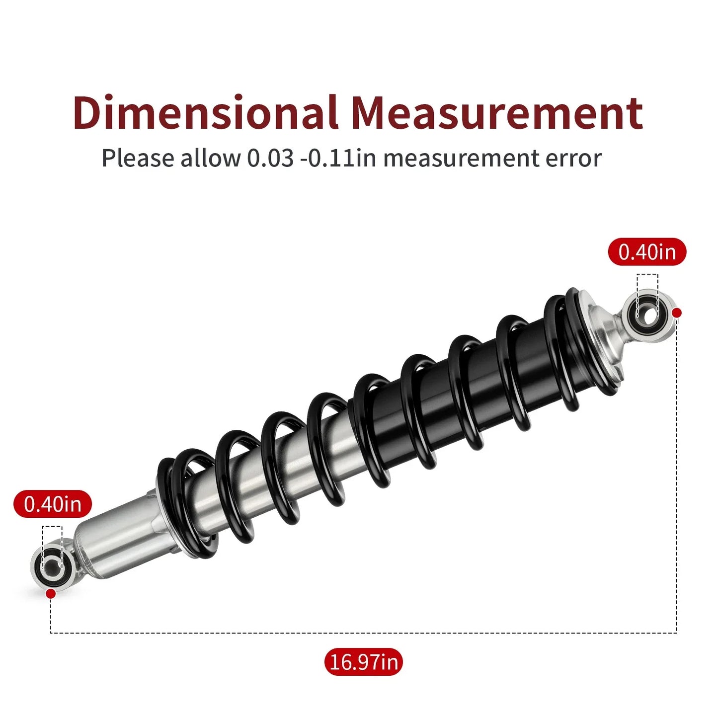 Front Shock Absorber for Honda Foreman Rubicon (2004–2008)