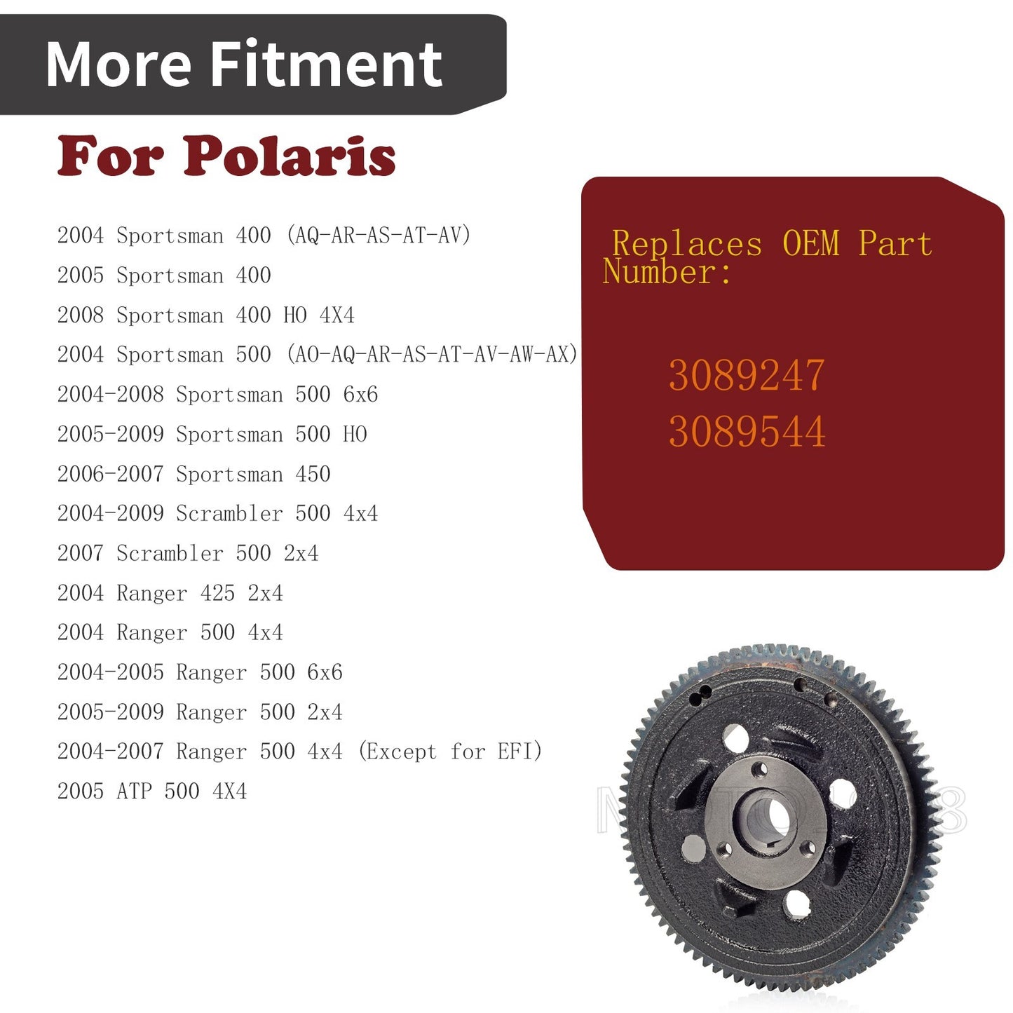 Flywheel for Polaris Sportsman 400 450 (2005–2007)
