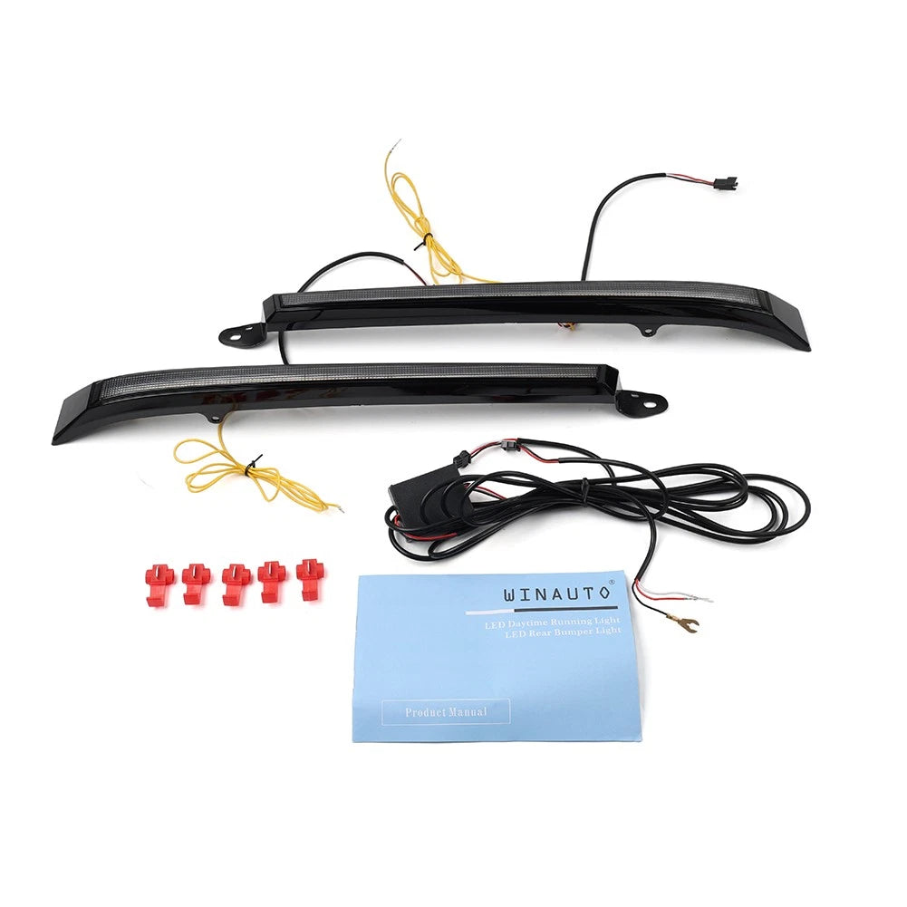 2X Side Marker Headlight DRL Turn Signal for Toyota Land Cruiser LC100 (1998–2007)