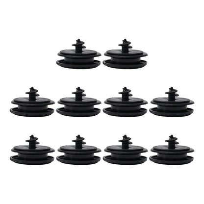 2 x Car Floor Mat Anti-Slip Clip Auto Carpet Fixing Grips Clamps Holders Black