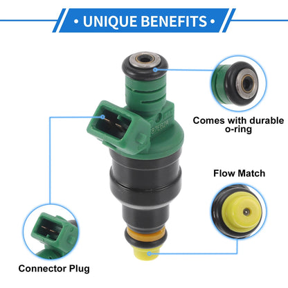1 Pc Fuel Injector No.F87EB2A for Ford Ranger 2.3L-2.5L L4 (1985–2001)
