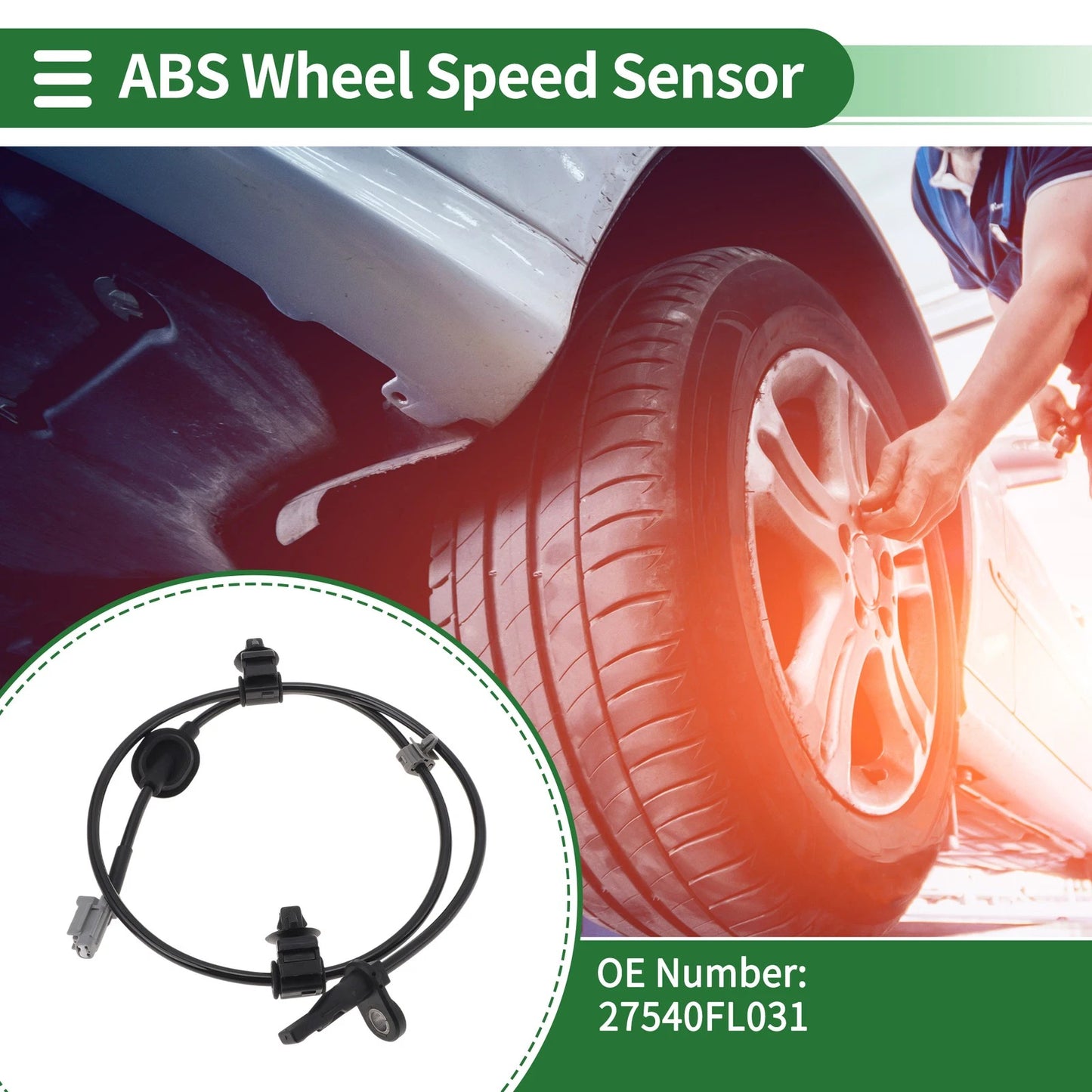 ABS Wheel Speed Sensor No. 27540FL031 for Subaru Crosstrek (2013–2023)