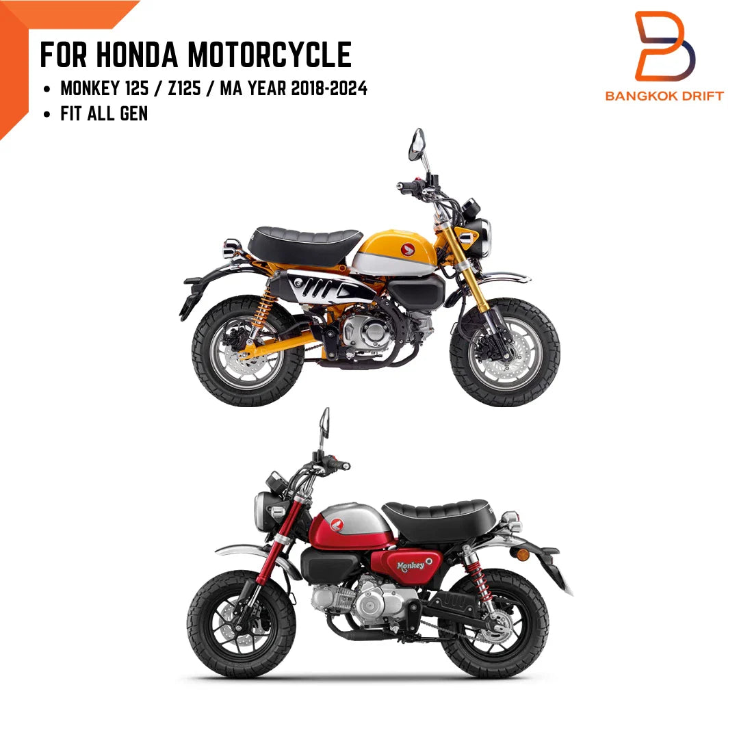 Silver Side Frame CNC Aluminium Cap for Honda Monkey 125 Z125 (2018-2024)